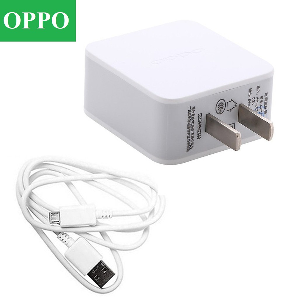 Bộ cáp sạc oppo 2A zin cho các dòng máy oppo