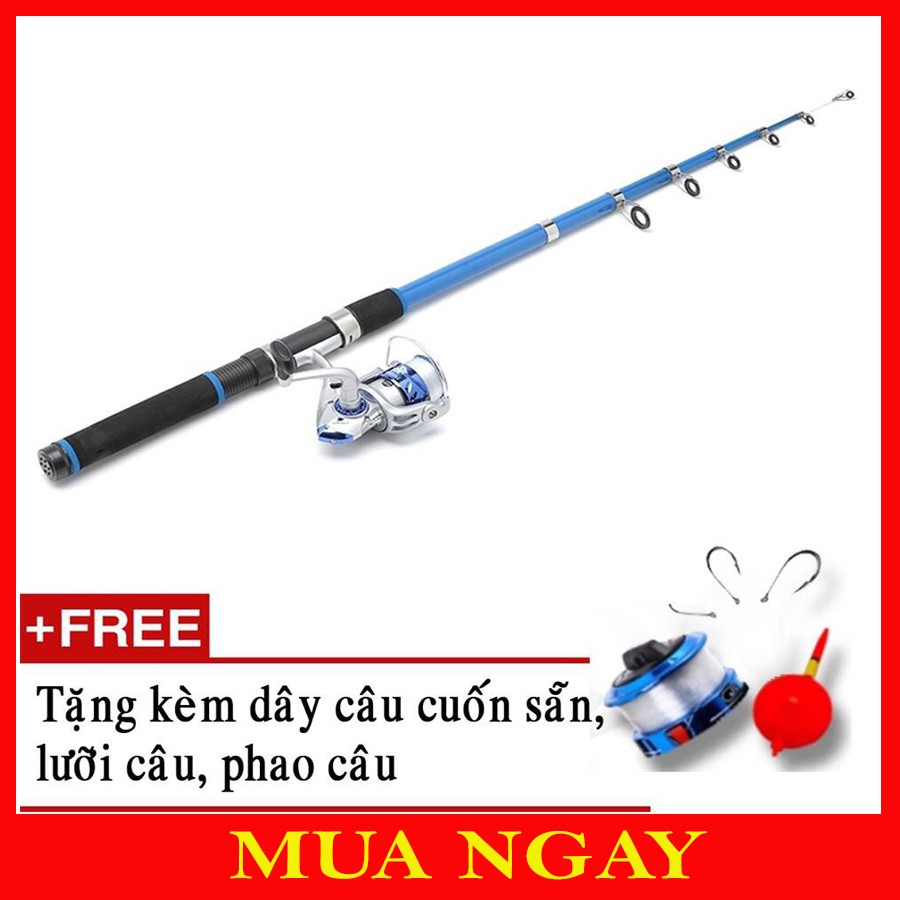 Bộ Cần Máy Chuyên Dụng 3m Full Phụ Kiện Đi Câu CC30