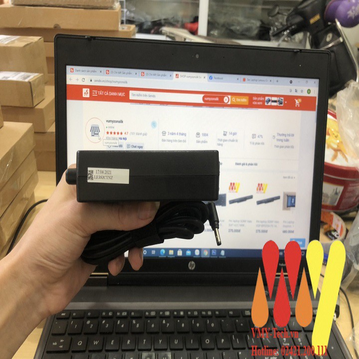 Sạc Laptop Lenovo ThinkPad L470 L450 L460 L560 L570 Adapter 3.25  chân usb