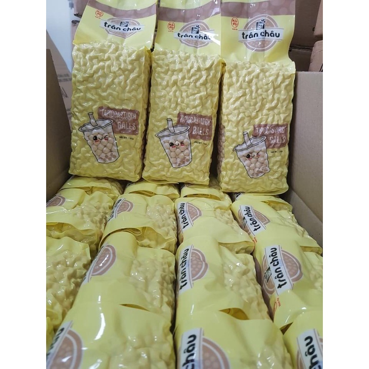 TRÂN CHÂU HOÀNG KIM VINH KÝ (1kg) _ TRÂN CHÂU VÀNG, CARAMEL,TRẮNG NGON HƠN TRƯỜNG LẠC, GIA UY GIÁ RẺ