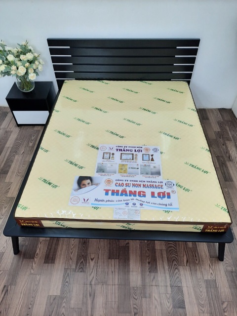 Nệm 15p cao su non Massage Thắng lợi cao cấp giá rẻ ( quà 7 món) miễn phí giao hàng