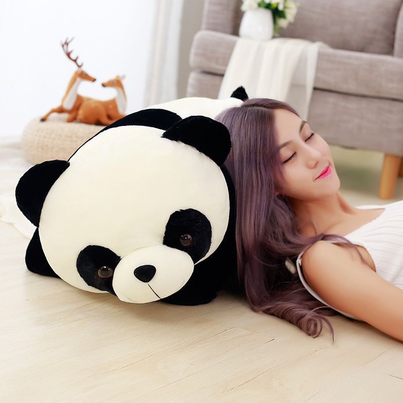 Thú Nhồi Bông Gấu Trúc - Gối Ôm Gấu Bông Gấu Trúc Panda Dễ Thương Đủ Size Lớn Và Nhỏ