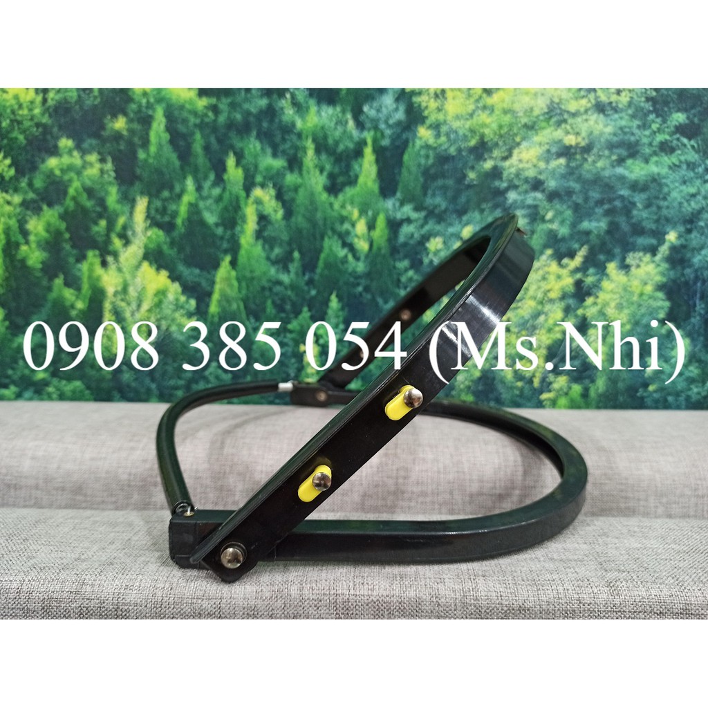 Bộ mặt nạ mài cắt hãng Usafety (Gọng lò xo kèm kính che mặt)- Hình thật