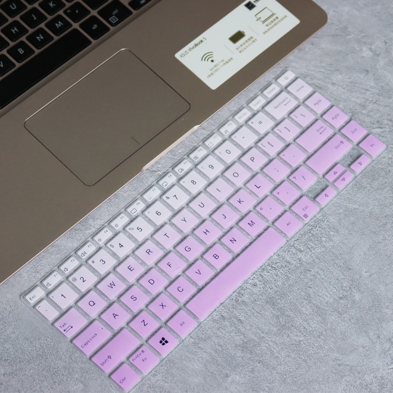 Ốp Bảo Vệ Bàn Phím Bằng Silicon Cho ASUS Flip 14 M413 TM420 TM420IA TM420UA E410 L410 L410MA-DB02/ZenBook 14 UX435EG Q407IQ 14 inch