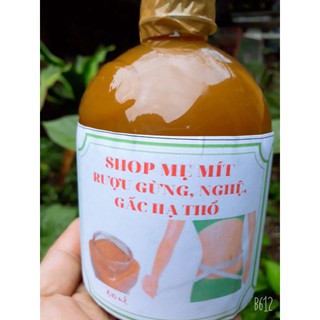 Cốt gừng, nghệ, hạt gấc hạ thổ 500ml