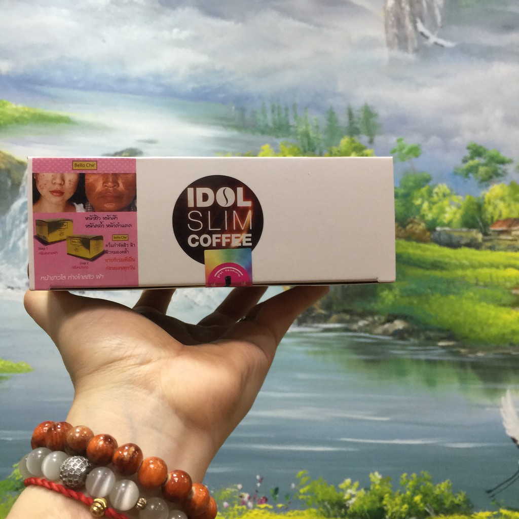 idol slim coffee -   Siêu mạnh Chuẩn mẫu Cũ - 1 hộp 10goi