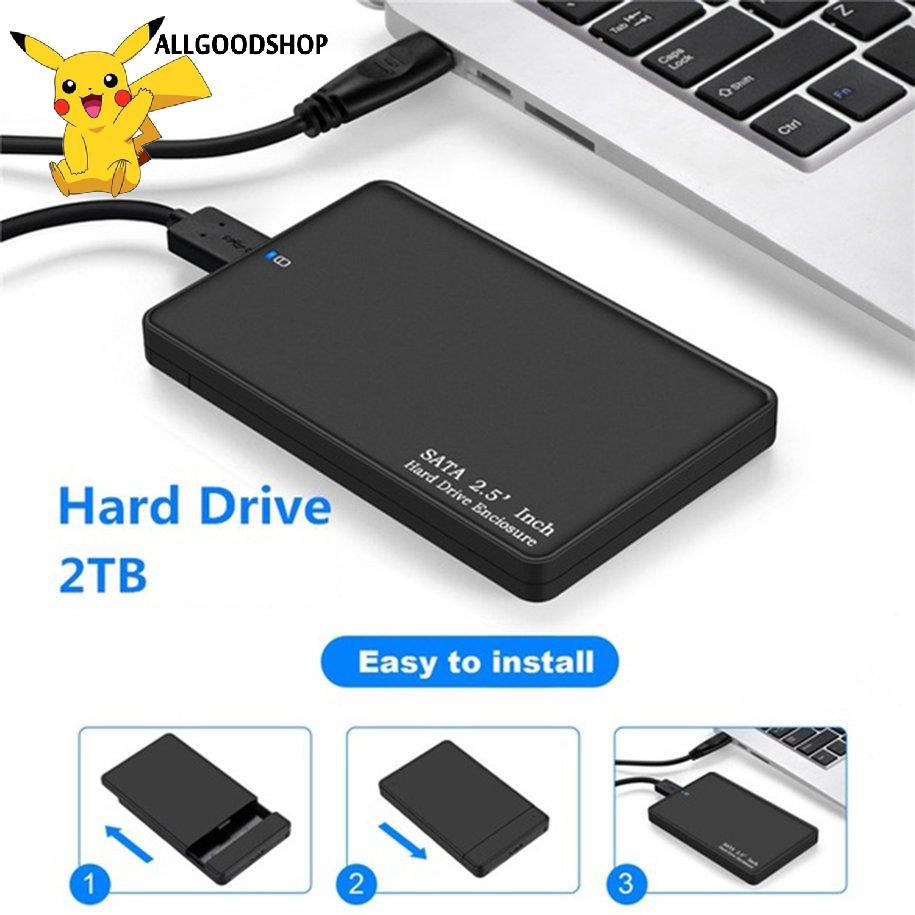 all} Hộp Đựng Ổ Cứng 2.5 Inch Sata Hdd Ssd Sang Usb 3.0 Hỗ Trợ 2tb Hdd