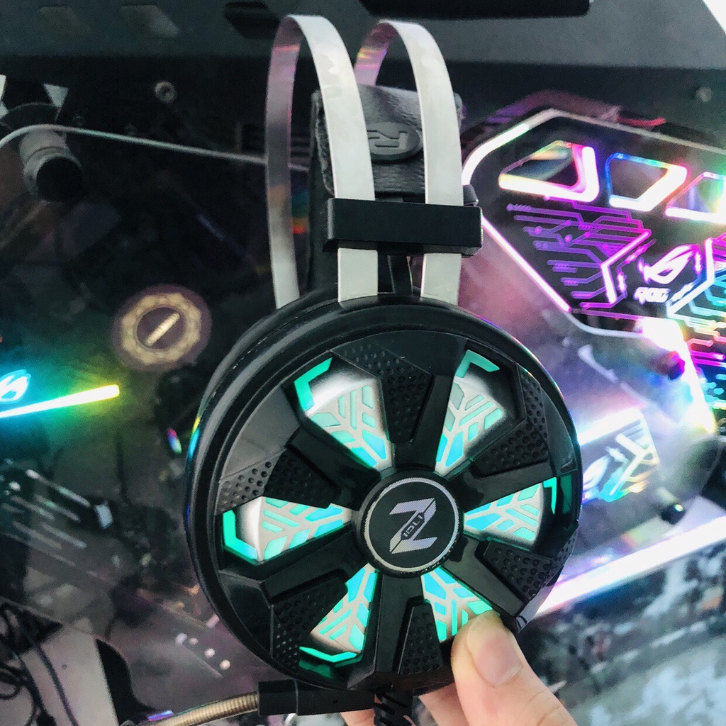 Tai Nghe Chính Hãng Zildli zh7 GL 7.1 Cũ Thanh lý ( Có Rung) Âm Thanh Cực Ngầu Led 7 Màu Chất Lượng -Tai Nghe Game Thủ