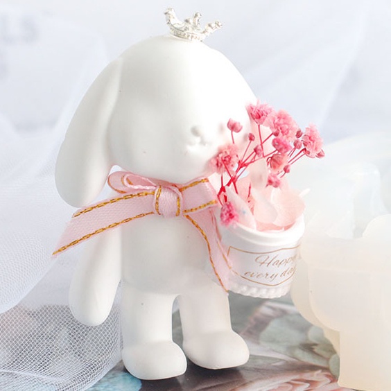 Khuôn Làm Bánh Hình Chú Thỏ Bằng Silicone