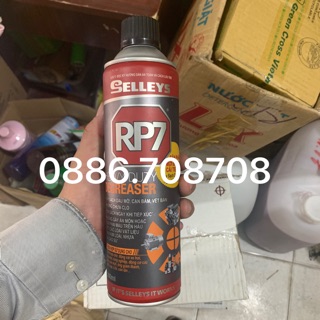 Rp7 tẩy dầu mở trên động cơ xe hàng chính hãng 500ml