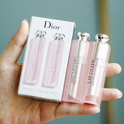 [Hàng mới về] Set 2 son môi Dior đổi màu xinh xắn 3.5*2