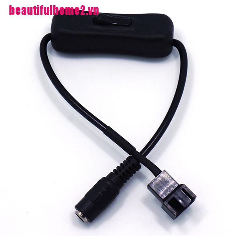 Công Tắc Nguồn Dc 5521 Sang 4pin Pwm 12v Chuyên Dụng Cho Máy Tính