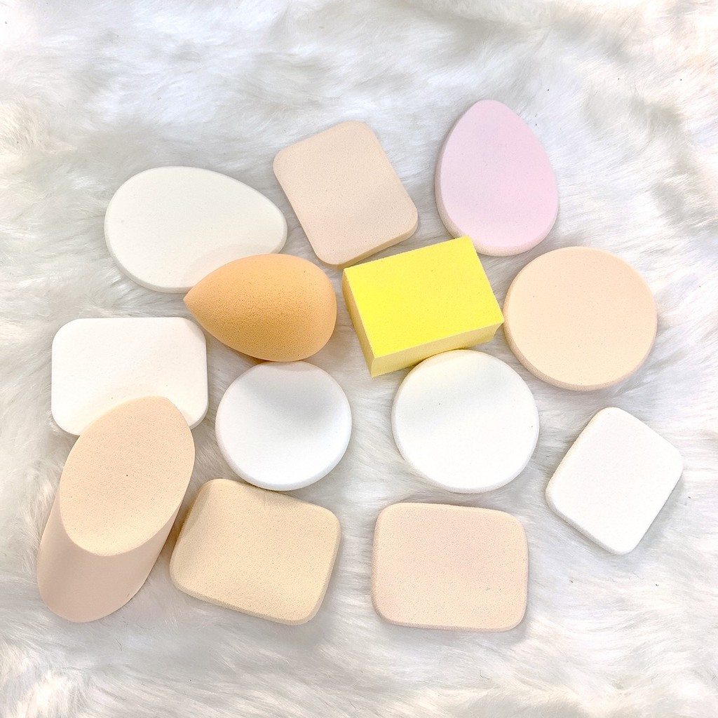 Bông phấn keli túi 6 miếng trang điểm KB | BigBuy360 - bigbuy360.vn