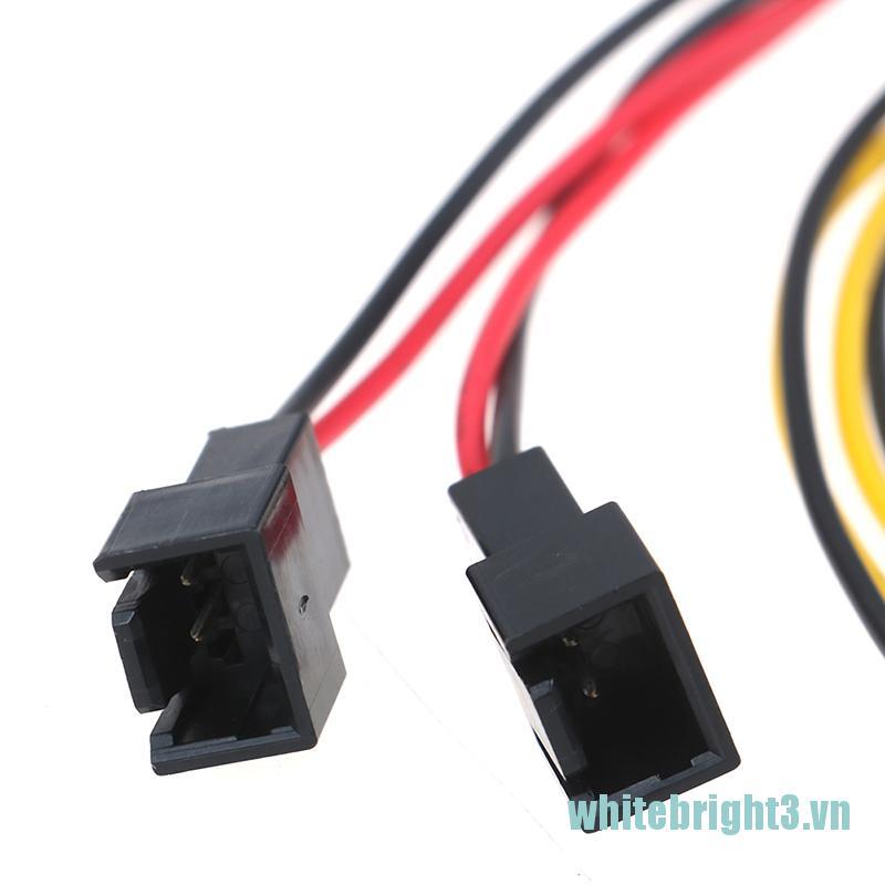 Cáp Chuyển Đổi 4-pin Molex / Ide Sang 3-pin Cpu / Chasis