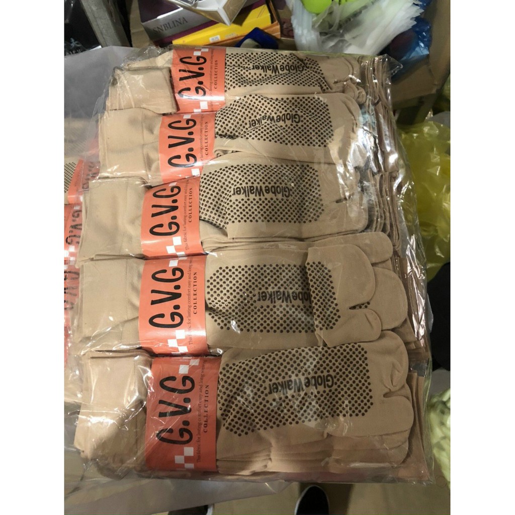 COMBO 10 đôi tất xỏ ngón cotton GVG chất dày siêu dai