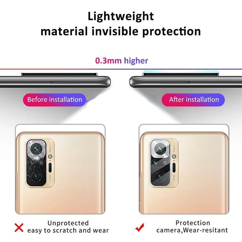 Kính Cường Lực Bảo Vệ Camera Sau Cho Redmi Note10 11 Pro 10S S 11T 11S