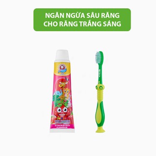 Bàn chải và kem đánh răng EQ Tech Junior 75g