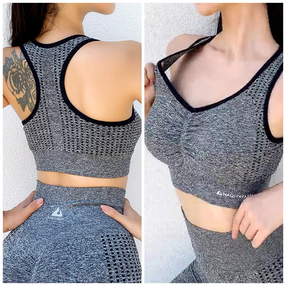 Áo bra tập gym nữ nâng ngực Naqi chính hãng, bra thể thao không gọng BNAQ01