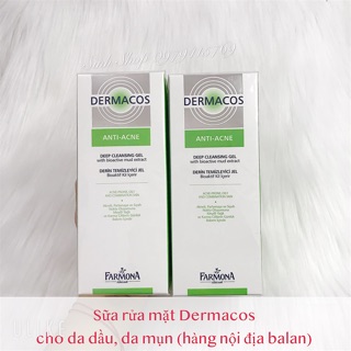 Sữa rửa mặt dermacos cho da dầu, da mụn (bill ảnh tiếp theo)