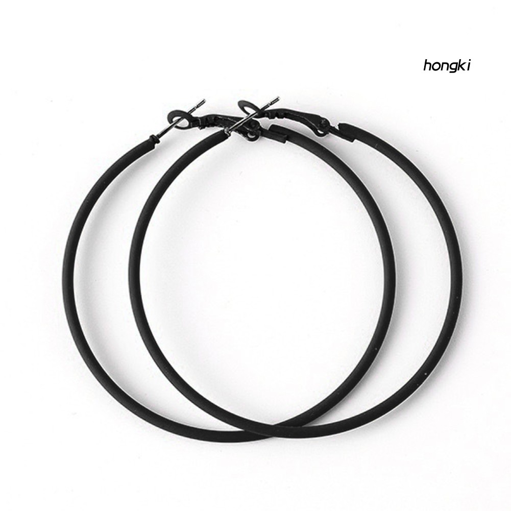 (Hàng Mới Về) Bông Tai Hình Tròn Màu Kẹo Ngọt Sáng Tạo Cho Nữ