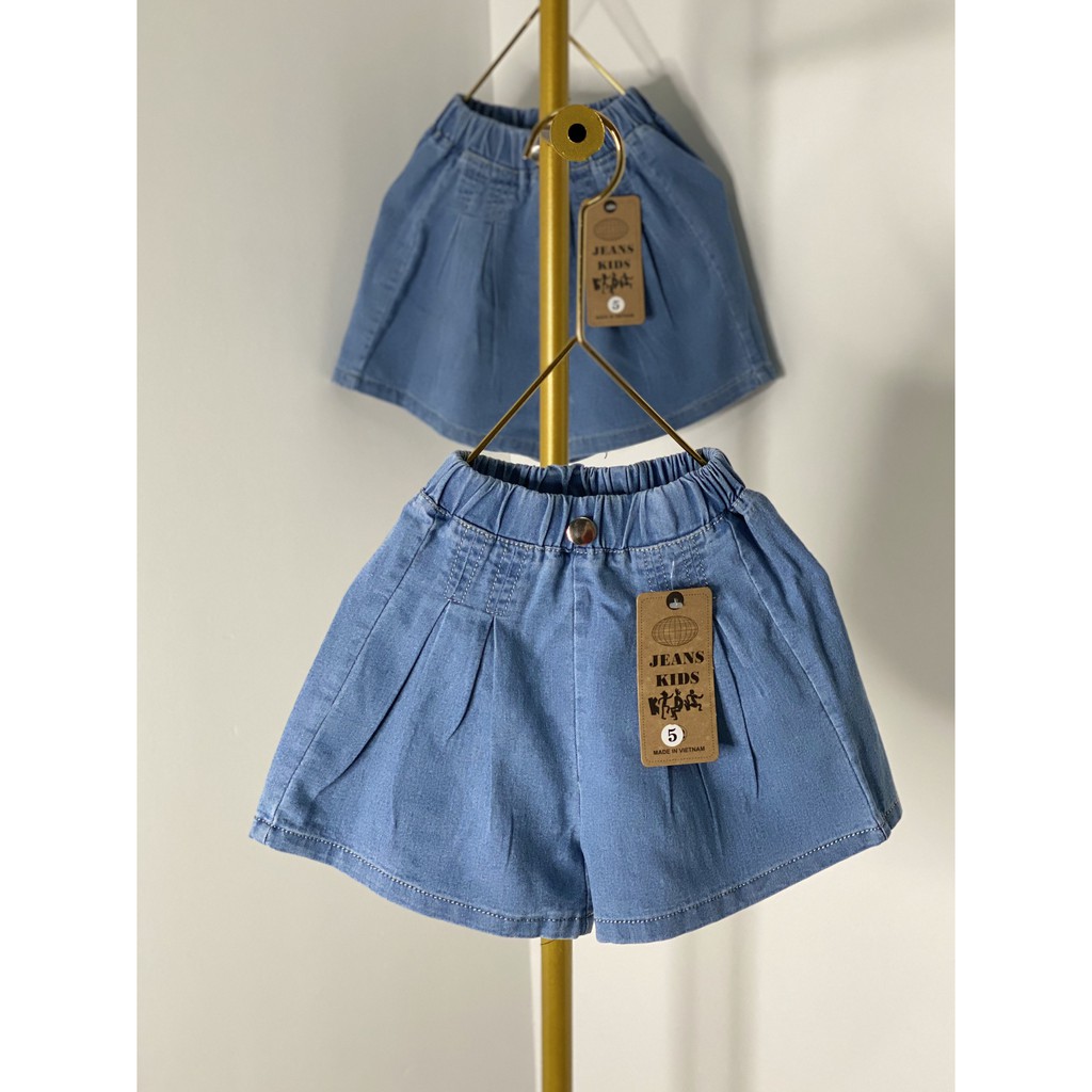 Quần short Demin giả váy cho bé❤️ 8-22kg ❤️Quần jeans giả váy bé gái