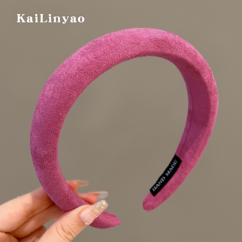 Băng Đô Cài Tóc Bằng Bọt Biển Phong Cách Hàn Quốc Cổ Điển Thời Trang 2022 Dành Cho Nữ Rửa Mặt