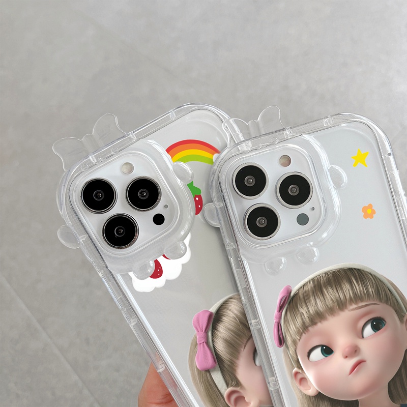 Suntaiho Ốp lưng iphone Ốp Điện Thoại TPU mềm chống va đập thích hợp cho iPhone 13 11 12 14 Pro ProMax Xs Max XR 6 6 7 8 Plus