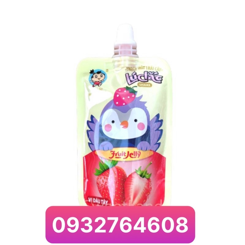 Thạch trái cây Lúc Lắc 5vị 80ml-Thạch Việt Thái