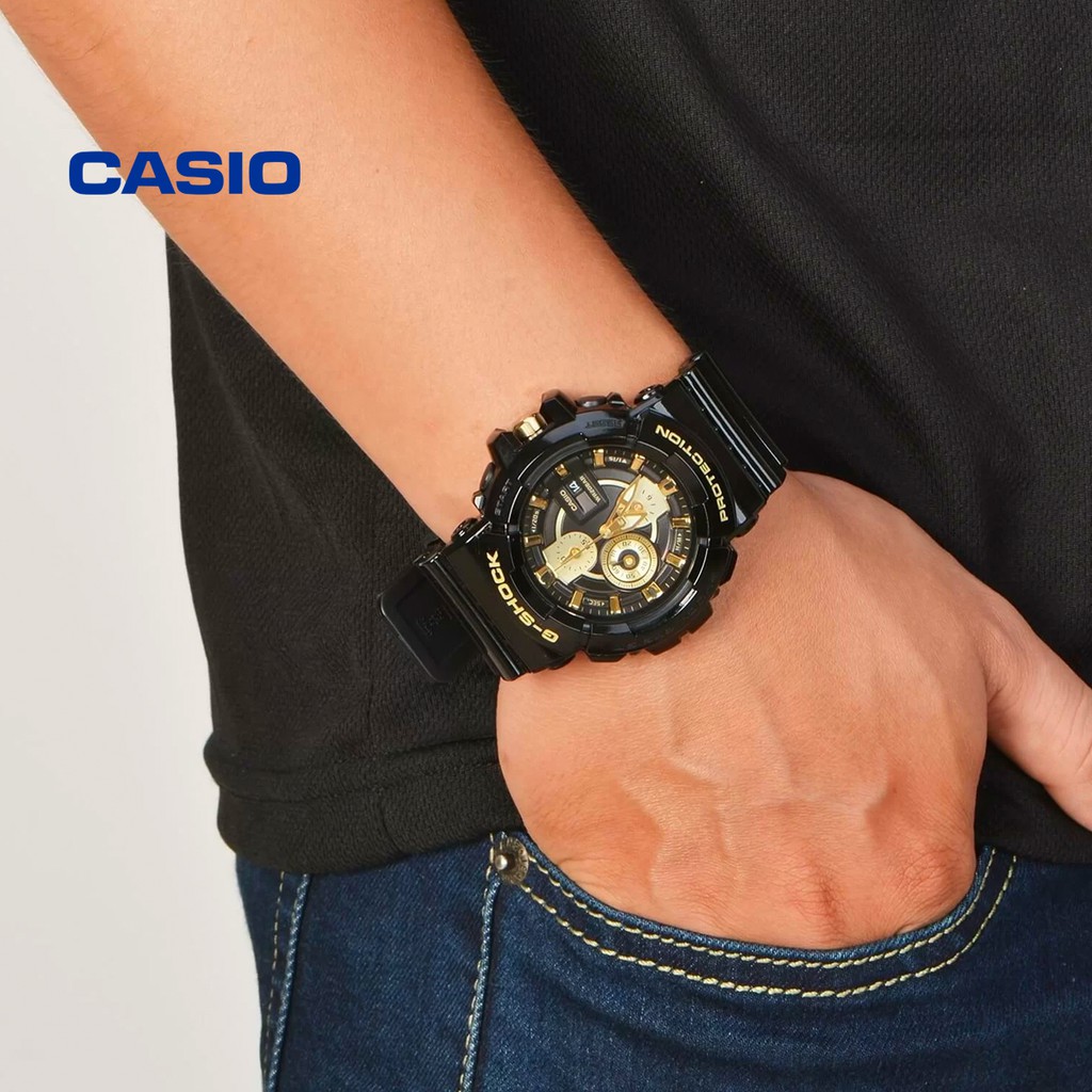 Đồng hồ nam Casio G-Shock GAC-100BR-1ADR chính hãng - Bảo hành 5 năm, Thay pin miễn phí trọn đời