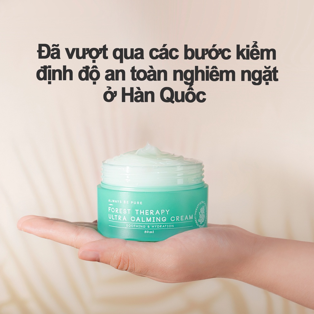 Kem dưỡng ẩm làm dịu da ALWAYS BE PURE Forest Therapy Ultra Calming Cream chất lượng cao 30ml