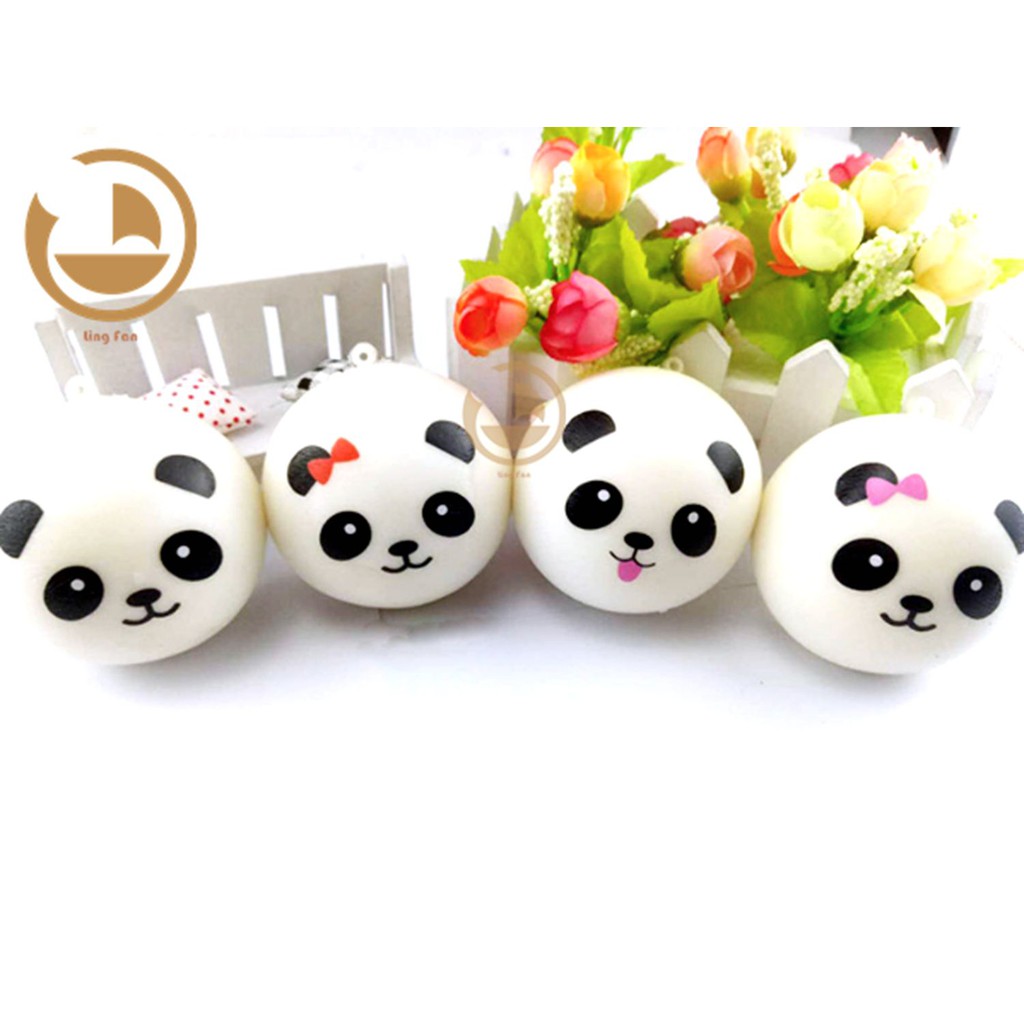 Đồ chơi Squishy chậm tăng hình gấu trúc đáng yêu giúp giảm căng thẳng cho bé