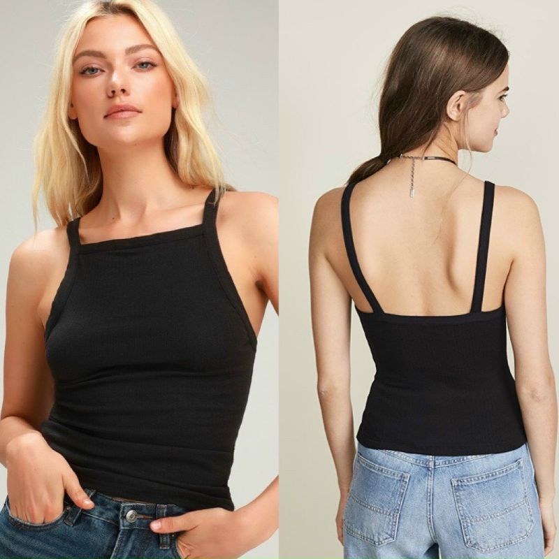 Áo phông cotton nữ hai dây dư xịn vnxk