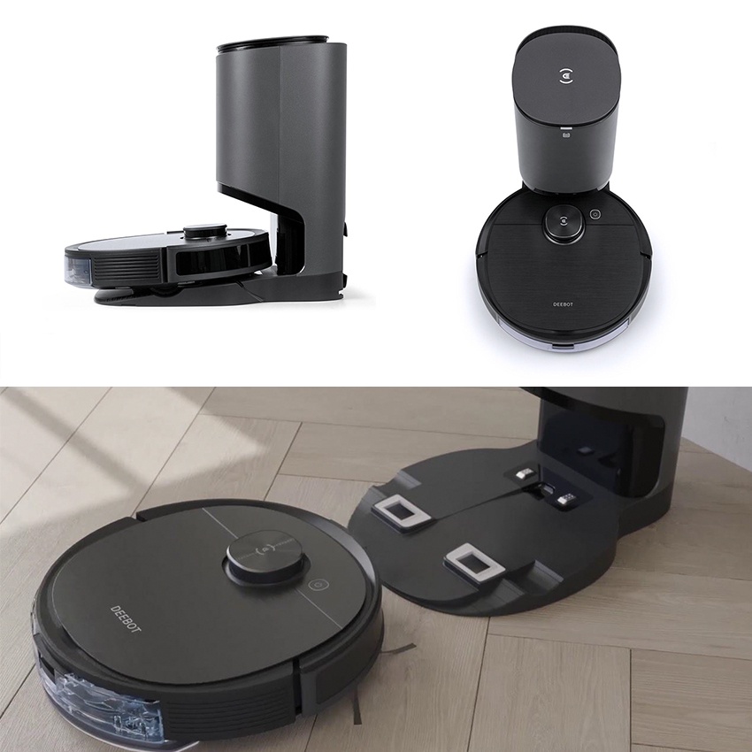 Dock Sạc Hút Rác Tự Động Cho Robot ECOVACS Deebot T9 / T8/ T8 Aivi/ N8 Pro - Hàng Chính Hãng