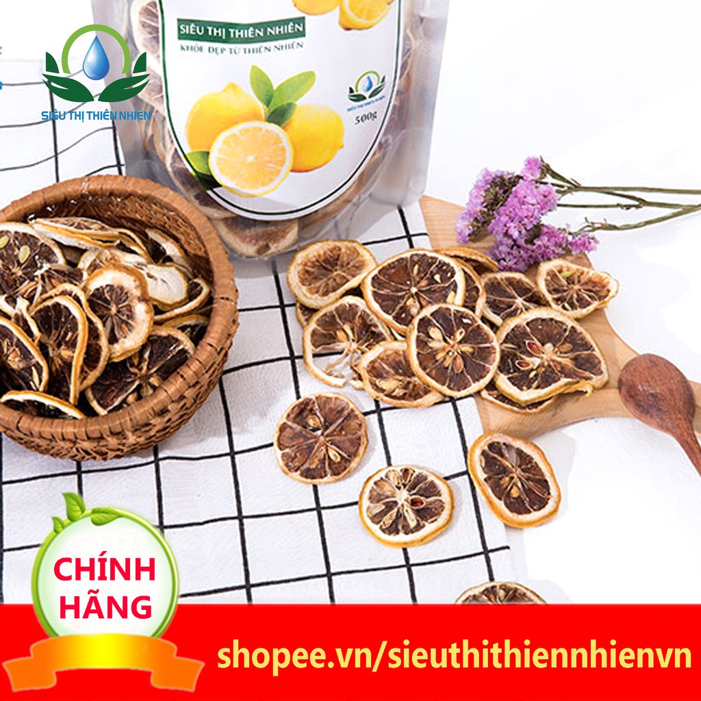 Chanh vàng sấy lạnh Mộc Sắc 100g, chanh đào khô của siêu thị thiên nhiên