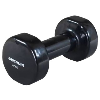Tạ sắt Brosman 10kg nhập khẩu cao cấp màu đen