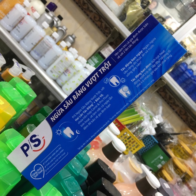 Kem Đánh Răng P/S Ngừa Sâu Răng Vượt Trội 180g