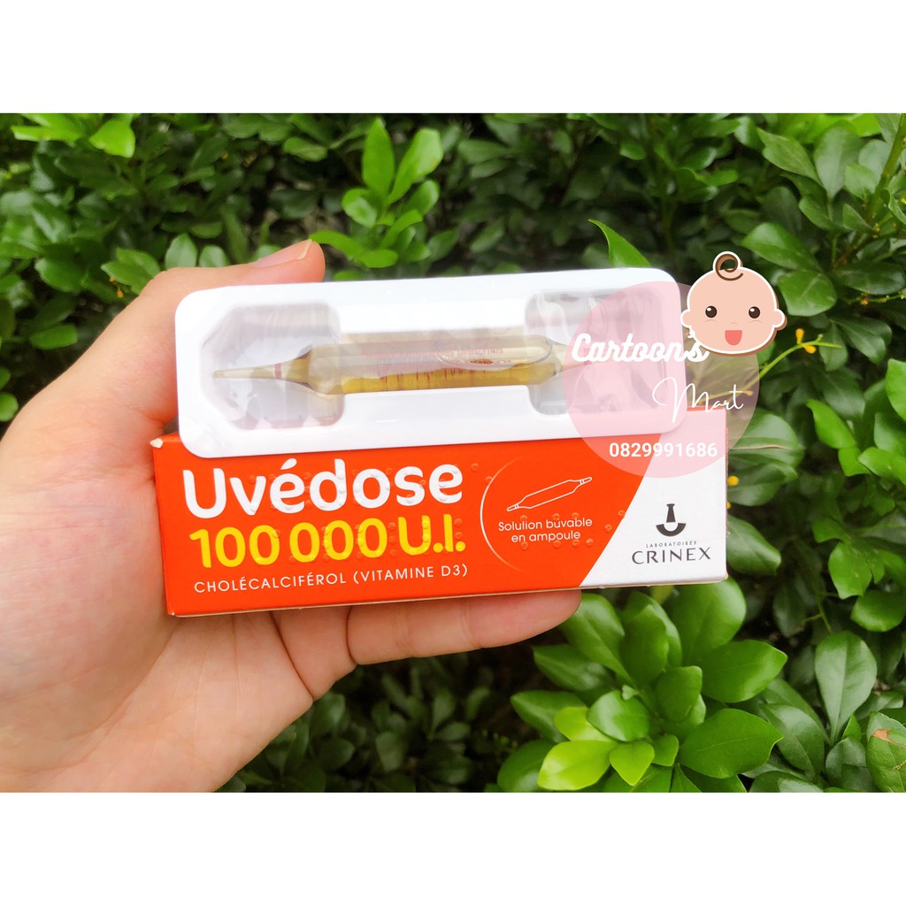 Vitamin D3 Uvedose - 1 Liều Cho 3 Tháng 100000 UI