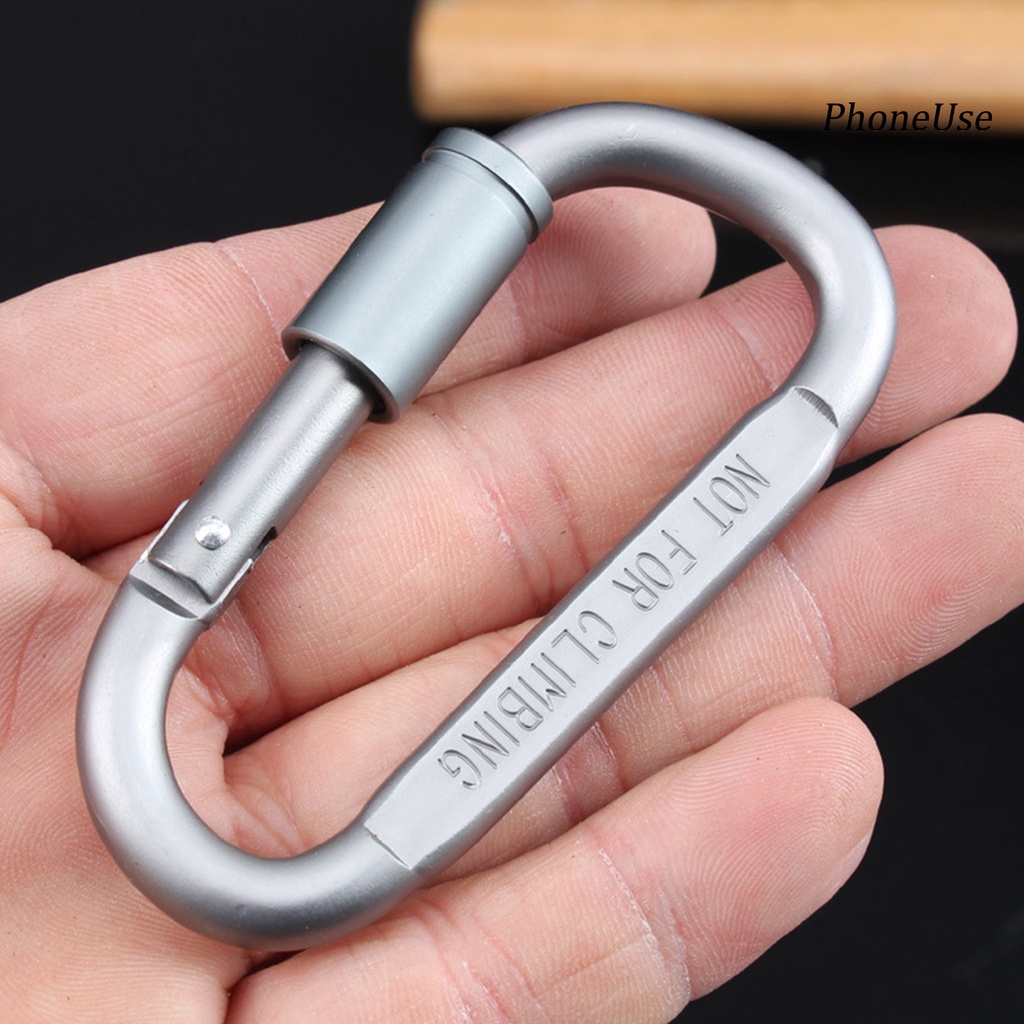 Móc khóa PU bằng hợp kim nhôm chất lượng cao đa chức năng dùng cho các hoạt động ngoài trời