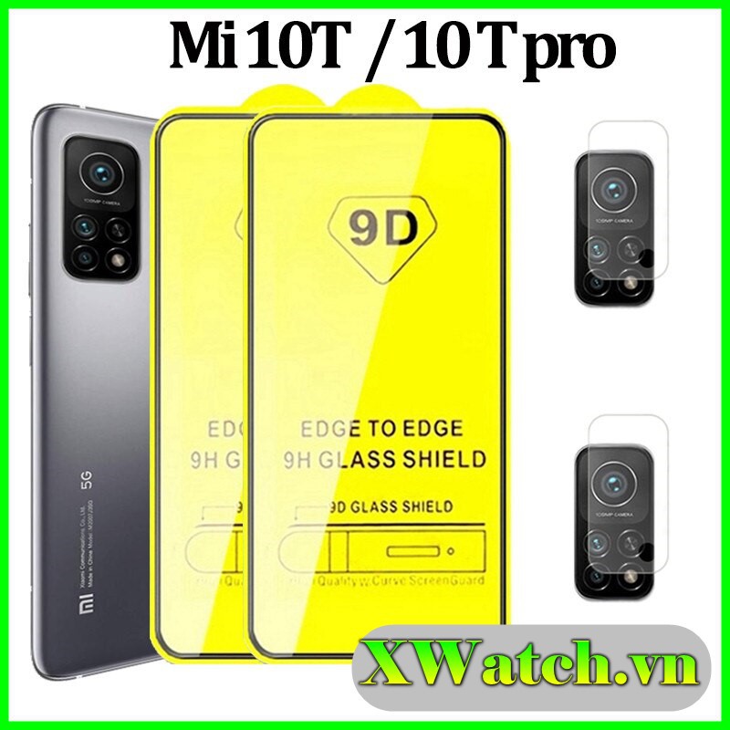 Cường Lực Xiaomi Mi 10t pro / K30s Full Màn Full Keo Không Chấm Liti