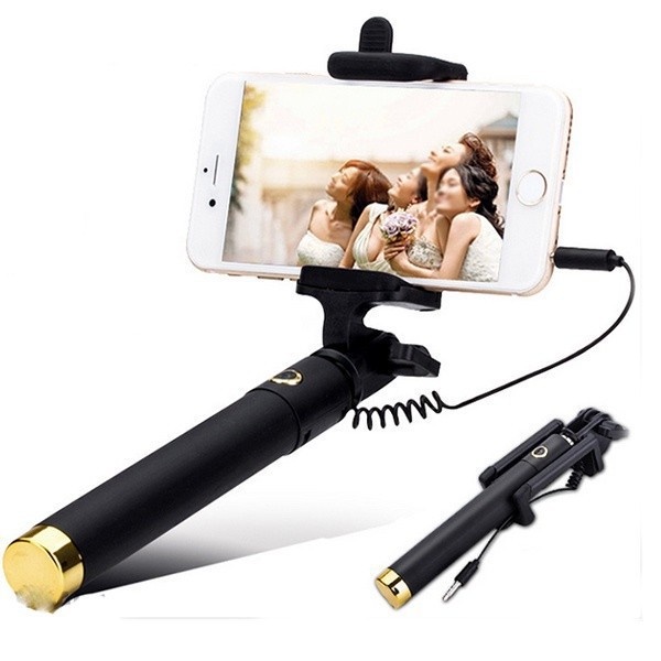 Gậy Selfie Chân Cắm Lightning Cho Điện Thoại IPhone - Gậy Tự Sướng Tiện Ích