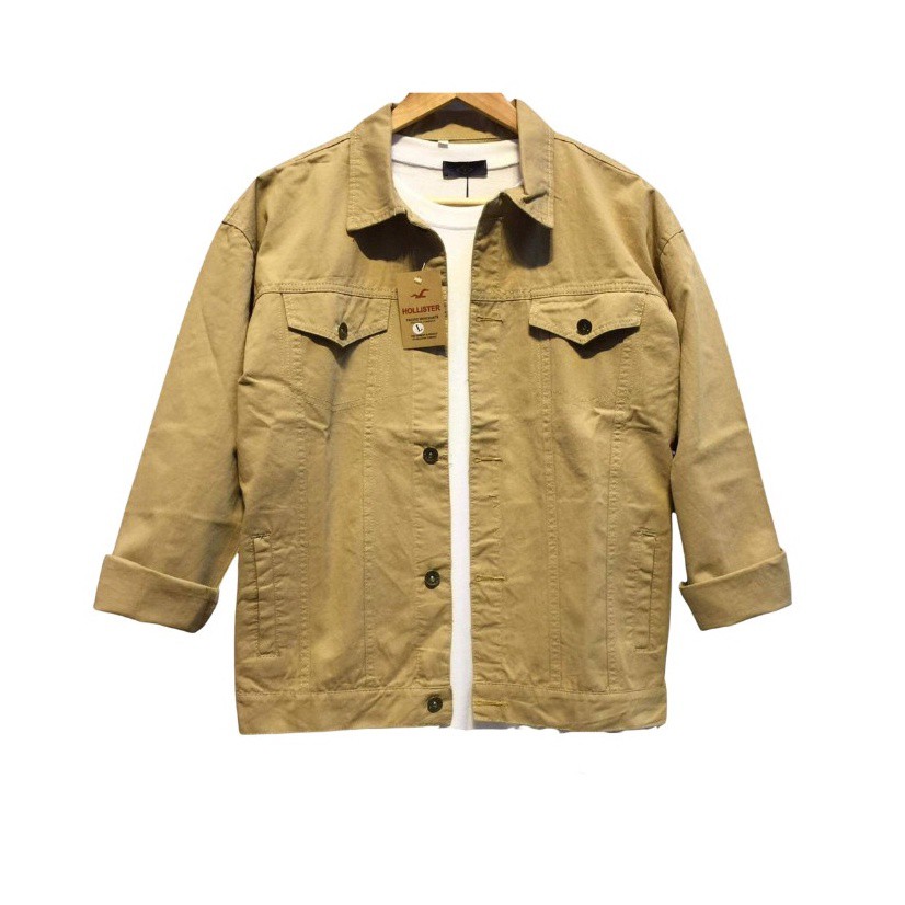 HCMÁo Khoác Kaki From Ôm Vừa 6 Màu Unisex mã: AKKN02️