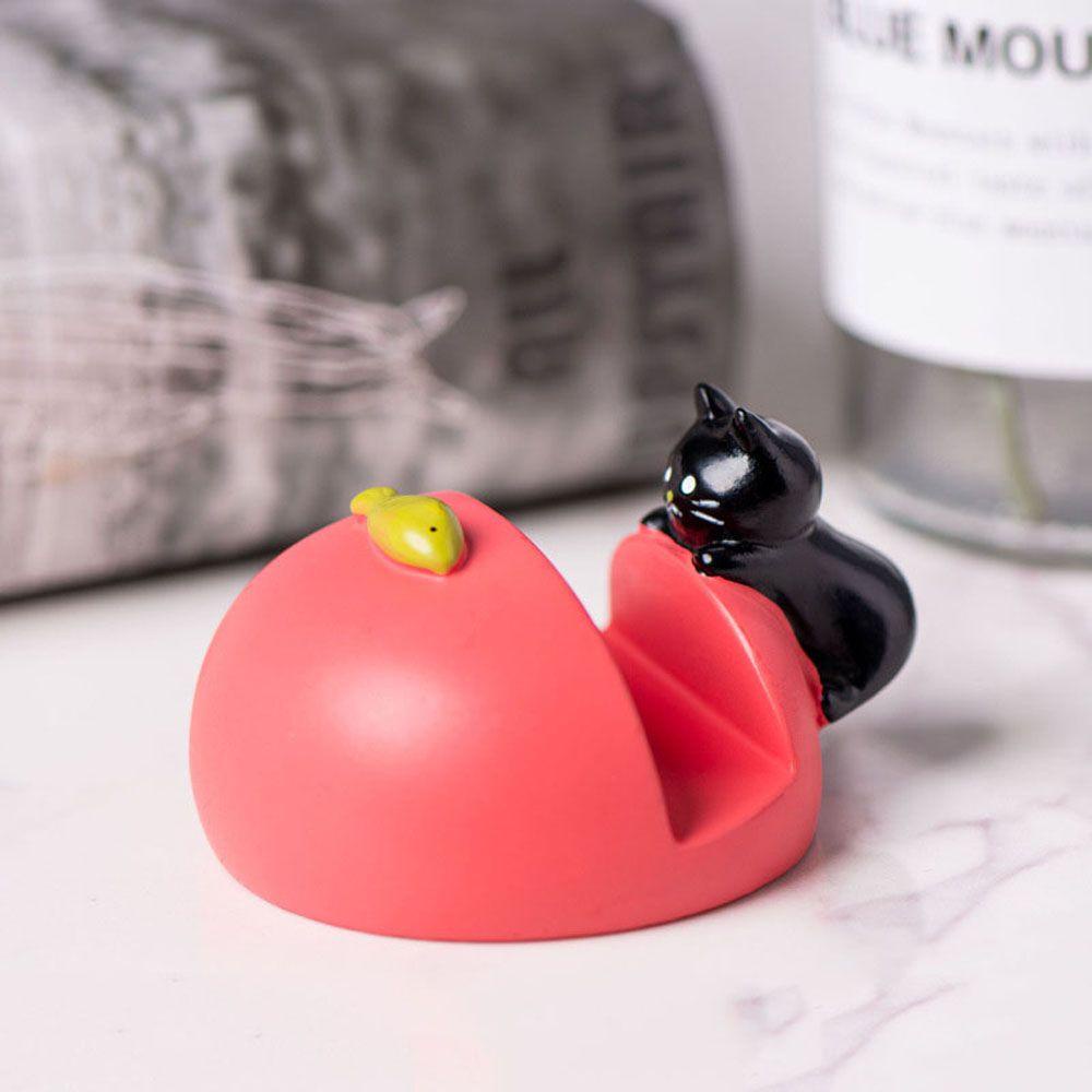 Giá Đỡ Điện Thoại Hình Mèo Hoạt Hình Sáng Tạo