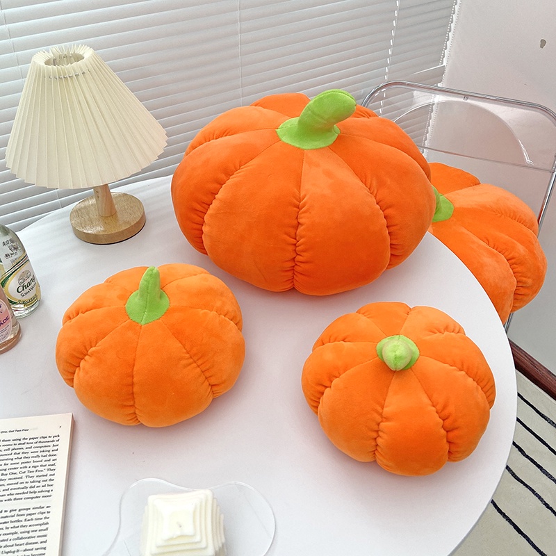 Đồ Chơi Nhồi Bông Hình Bí Ngô Hoạt Hình Đáng Yêu