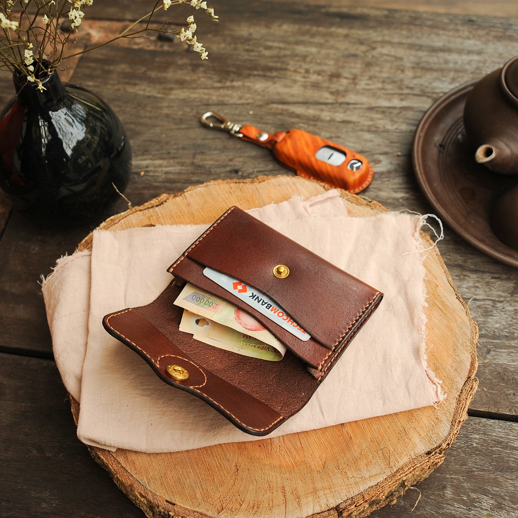 VÍ NỮ ĐƯNG THẺ TIỀN MINI - HANDMADE VI368