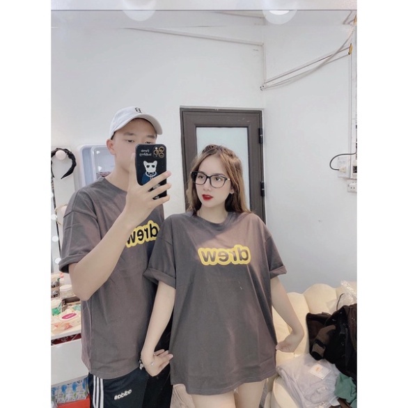 [Rẻ Vô Địch Áo Thun Form Thụng Tay Lỡ Unisex Mặt Cười Siêu Hot( Ảnh Thật)