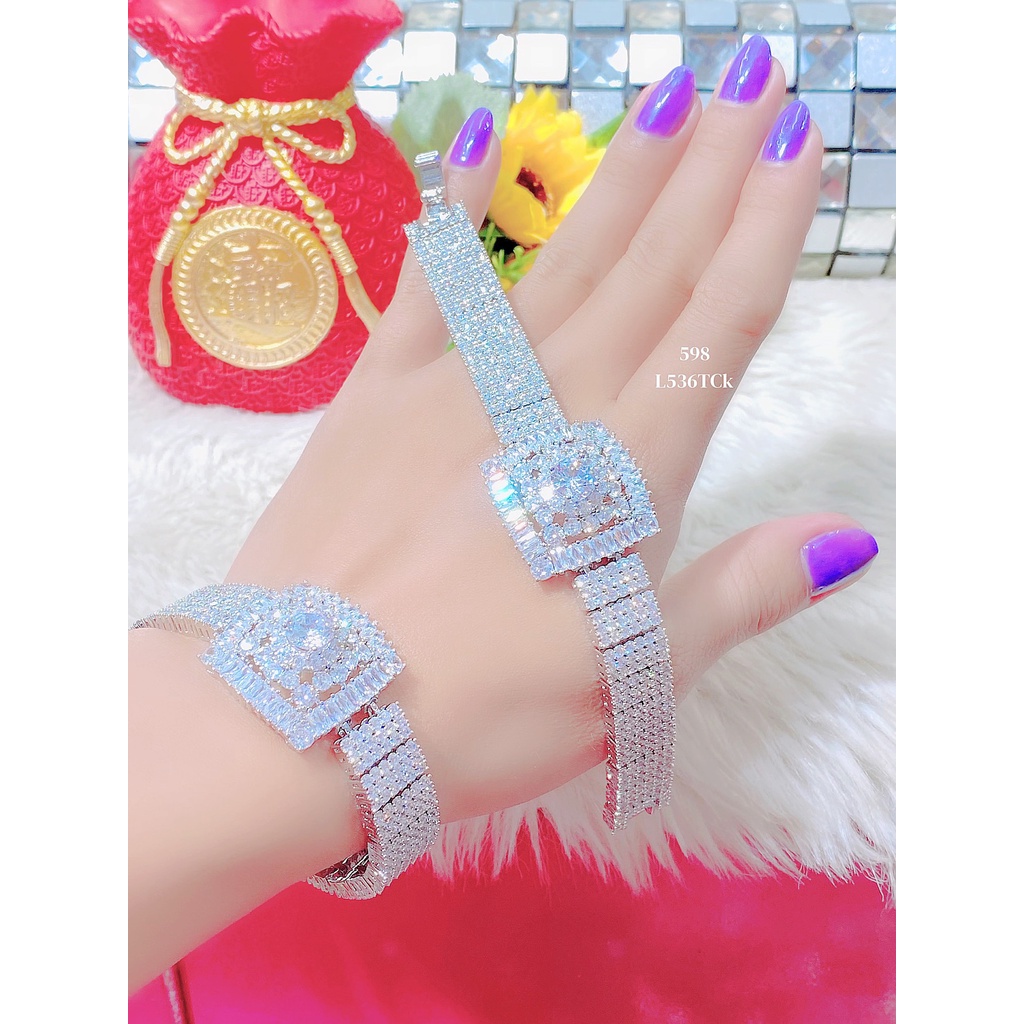 UHA - Lắc Tay Nữ Mạ 18k Sang Trọng L536