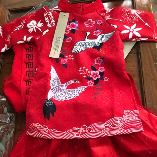 Áo dài diện Tết cho bé
