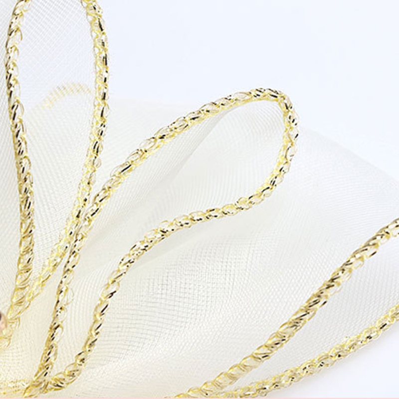 Kẹp Tóc Đuôi Ngựa Hình Vương Miện Lớn Bằng Vải Organza Cho Nữ Giá Đỡ