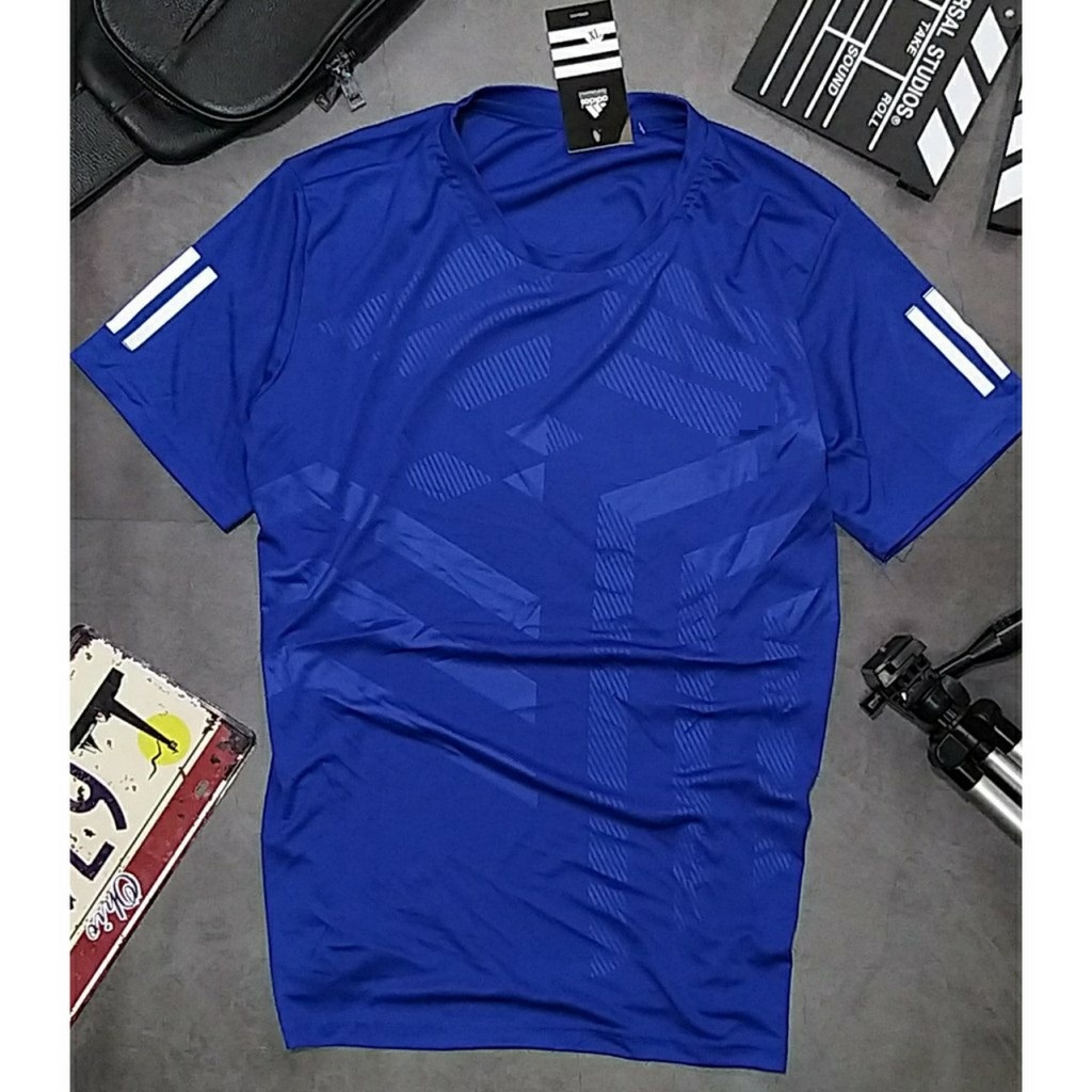 Áo thun thể thao nam vải thun lạnh tay ngắn co giãn mặc nhà AT02