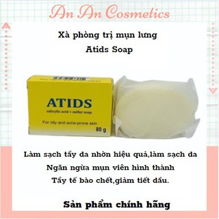 Xà phòng giảm mụn lưng,ngực atids 80g